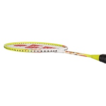 Yonex dziecięca rakieta do badmintona Muscle Power 2 (5-8 lat) żółto-biała - naciągnięta -